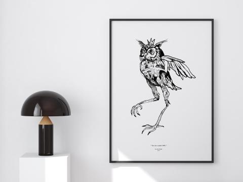 print owl